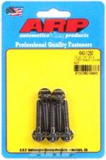 "1/4""-20 x 1.250 12pt black oxide bolts" (5pcs) - Image 2