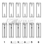 King Main Bearing Shell VAG AAB, AEU, APL, AAF, NG, RT, JS