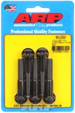 "3/8""-16 x 2.000 12pt black oxide bolts" (5pcs) - Image 2