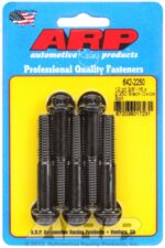"3/8""-16 x 2.250 12pt black oxide bolts" (5pcs) - Image 2
