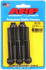 "3/8""-16 x 2.750 12pt black oxide bolts" (5pcs) - Image 2