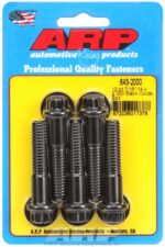 "7/16""-14 x 2.000 12pt black oxide bolts" (5pcs) - Image 2