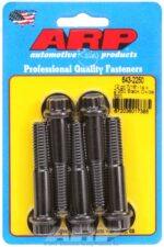 "7/16""-14 x 2.250 12pt black oxide bolts" (5pcs) - Image 2