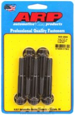 "7/16""-14 x 2.500 12pt black oxide bolts" (5pcs) - Image 2