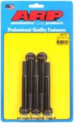 "7/16""-14 x 3.750 12pt black oxide bolts" (5pcs) - Image 2