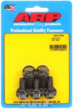 "3/8""-16 x 0.750 12pt 7/16 wrenching black oxide bolts"5pcs - Image 2