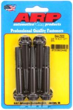 "3/8""-16 x 2.500 12pt 7/16 wrenching black oxide bolts"5pcs - Image 2