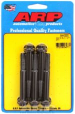 "3/8""-16 x 3.000 12pt 7/16 wrenching black oxide bolts"5pcs - Image 2