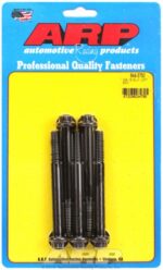 "3/8""-16 x 3.750 12pt 7/16 wrenching black oxide bolts"5pcs - Image 2