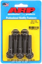 "7/16""-14 X 1.750 12pt 1/2 wrenching black oxide bolts"5pcs - Image 2