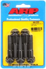 "7/16""-14 X 2.000 12pt 1/2 wrenching black oxide bolts"5pcs - Image 2