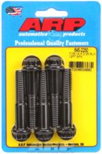 "7/16""-14 X 2.250 12pt 1/2 wrenching black oxide bolts"5pcs - Image 2