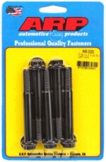 "7/16""-14 X 3.250 12pt 1/2 wrenching black oxide bolts"5pcs - Image 2