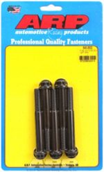"7/16""-14 X 3.500 12pt 1/2 wrenching black oxide bolts"5pcs - Image 2