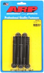 "7/16""-14 X 3.750 12pt 1/2 wrenching black oxide bolts"5pcs - Image 2