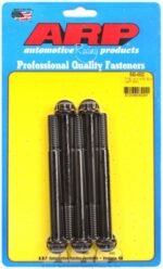 "7/16""-14 X 4.500 12pt 1/2 wrenching black oxide bolts"5pcs - Image 2