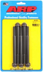 "7/16""-14 X 5.000 12pt 1/2 wrenching black oxide bolts"5pcs - Image 2