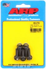 "1/4""-20 x 0.750 hex black oxide bolts" (5pcs) - Image 2