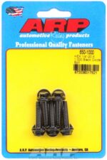 "1/4""-20 X 1.000 hex black oxide bolts" (5pcs) - Image 2