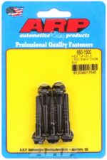 "1/4""-20 X 1.500 hex black oxide bolts" (5pcs) - Image 2