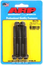 "1/4""-20 X 2.750 hex black oxide bolts" (5pcs) - Image 2