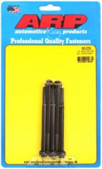"1/4""-20 X 3.750 hex black oxide bolts" (5pcs) - Image 2
