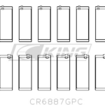 King Conrod Bearing Shell BMW/Toy B58