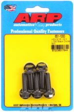 "5/16"-18 X 1.000 hex black oxide bolts (5pcs) - Image 2