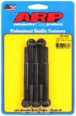 "5/16""-18 X 3.500 hex black oxide bolts" (5pcs) - Image 2