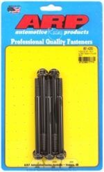 "5/16""-18 X 4.250 hex black oxide bolts" (5pcs) - Image 2