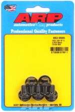 "3/8""-16 X 0.500 hex black oxide bolts" (5pcs) - Image 2