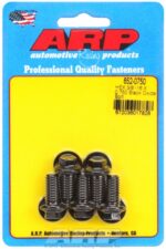 "3/8""-16 X 0.750 hex black oxide bolts" (5pcs) - Image 2