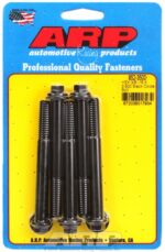 "3/8""-16 X 3.500 hex black oxide bolts" (5pcs) - Image 2