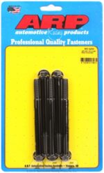"3/8""-16 X 4.250 hex black oxide bolts" (5pcs) - Image 2