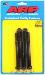 "3/8""-16 X 4.500 hex black oxide bolts" (5pcs) - Image 2
