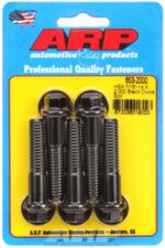 "7/16""-14 X 2.000 hex black oxide bolts" (5pcs) - Image 2