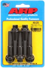 "7/16""-14 X 2.250 hex black oxide bolts" (5pcs) - Image 2