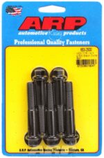 "7/16""-14 X 2.500 hex black oxide bolts" (5pcs) - Image 2