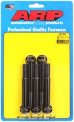"7/16""-14 X 3.500 hex black oxide bolts" (5pcs) - Image 2