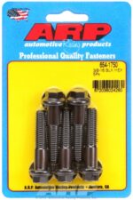 "3/8""-16 x 1.750 hex 7/16 wrenching black oxide bolts"(5pcs - Image 2