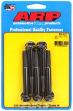 "3/8""-16 x 3.000 hex 7/16 wrenching black oxide bolts"(5pcs - Image 2