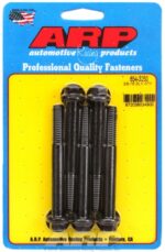 "3/8""-16 x 3.250 hex 7/16 wrenching black oxide bolts"(5pcs - Image 2