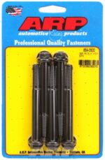 "3/8""-16 x 3.500 hex 7/16 wrenching black oxide bolts"(5pcs - Image 2