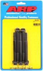 "3/8""-16 x 4.000 hex 7/16 wrenching black oxide bolts"(5pcs - Image 2