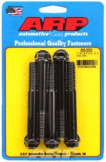 "7/16""-14 X 3.500 hex 1/2 wrenching black oxide bolts" 5pcs - Image 2