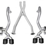 Corsa Cat-Back 2.5" Dual Rear Twin 4" Corvette C5 5.7 97-04