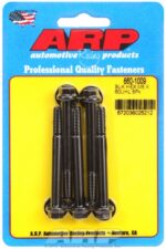 M6 x 1.00 x 60 hex black oxide bolts (5pcs) - Image 2