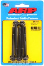 M6 x 1.00 x 70 hex black oxide bolts (5pcs) - Image 2