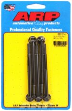M6 x 1.00 x 90 hex black oxide bolts (5pcs) - Image 2