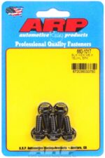 M6 x 1.00 x 16 hex black oxide bolts (5pcs) - Image 2